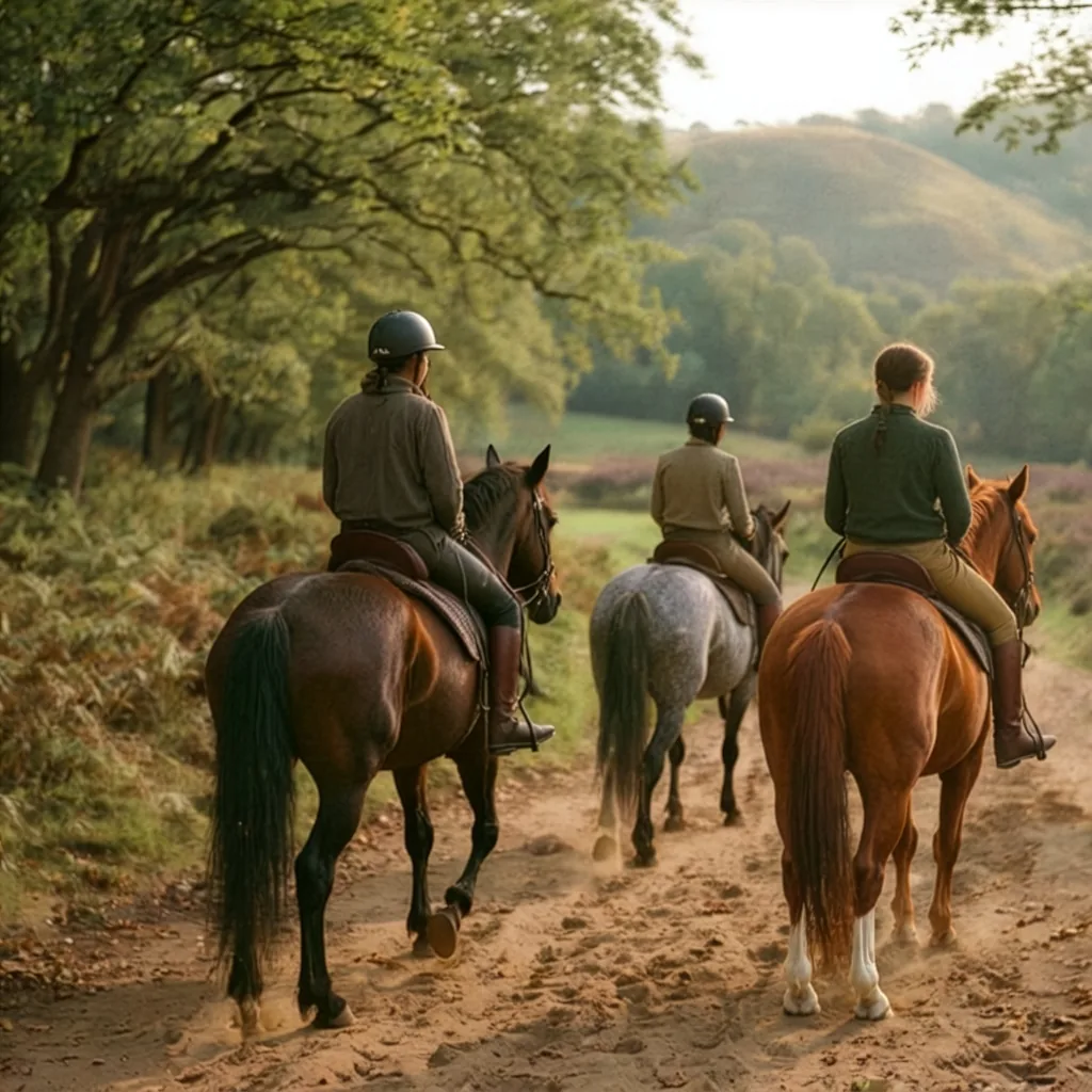 Balade à cheval en Creuse, autour de Saint-Hilaire-le-Château