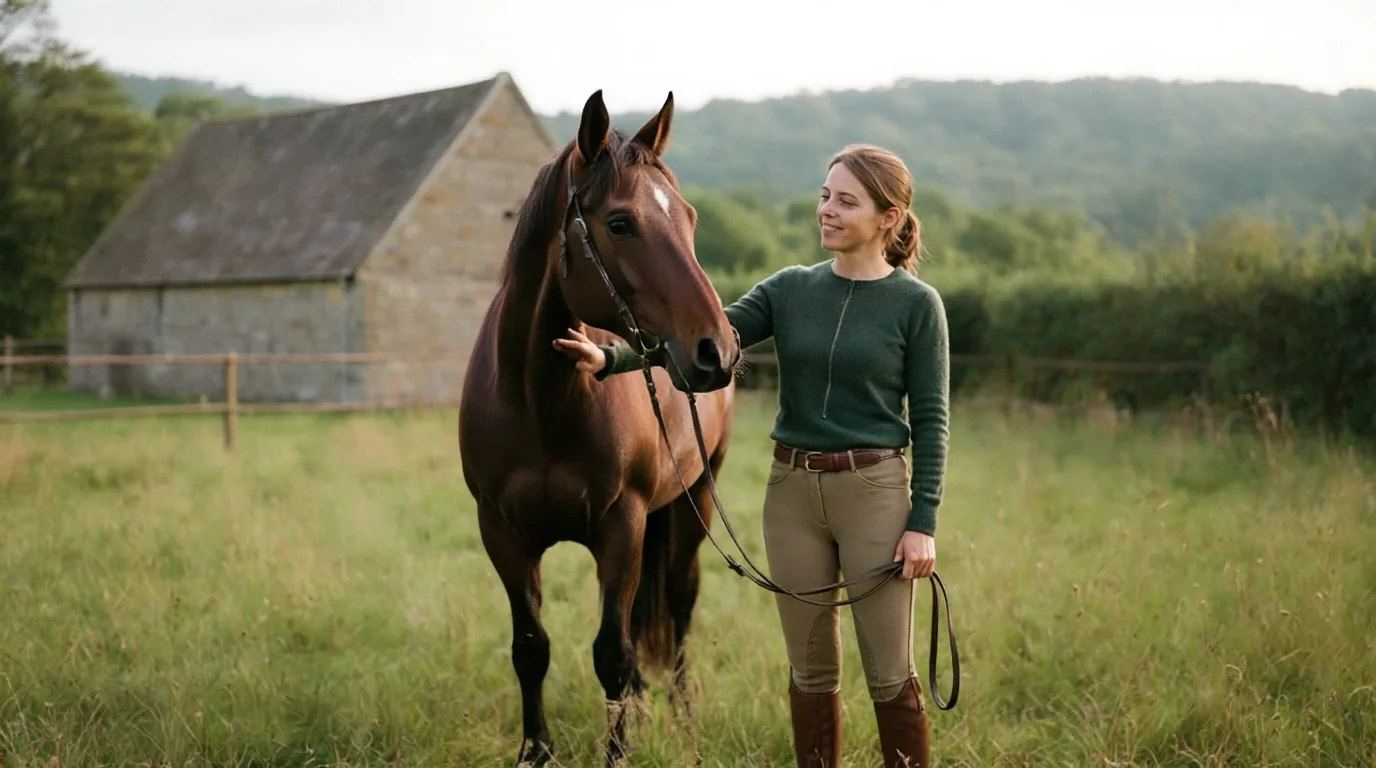 Cours d'équitation à Saint-Hilaire-le-Château, Creuse